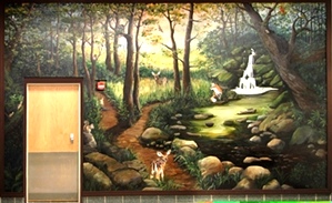 Smoky Mountain Mural, Memorial for Channon Christian